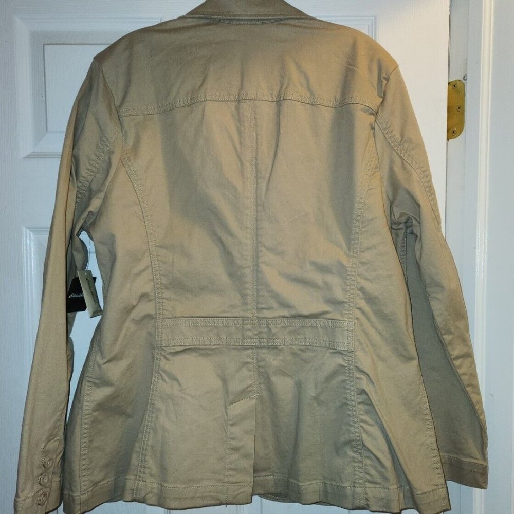 nwt EDDIE BAUER Legend Utility Jacket Coat Cloud Beige Women's 20 - Picture 4 of 4
